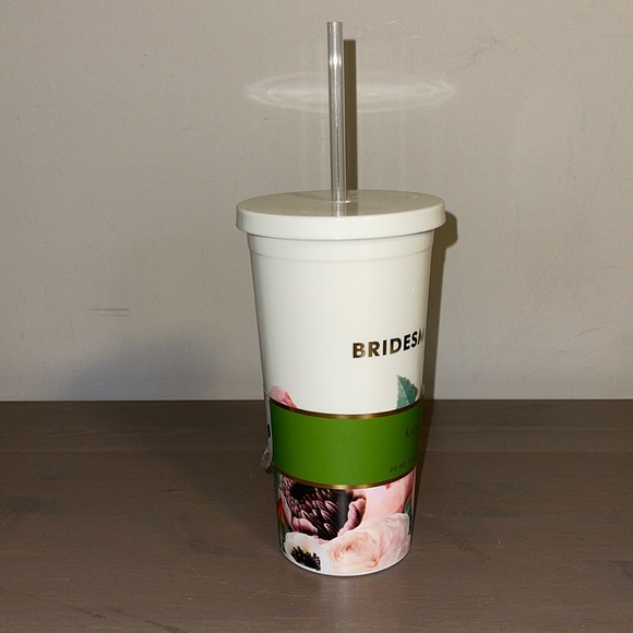 🆕 Kate Spade “Blushing Floral - Bridesmaid” 20 Ounce Insulated Tumbler - Picture 5 of 5